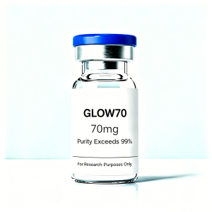 GLOW70 |(BPC157 10mg+GHK-CU50mg+TB500 10mg) | 70mg/vial，10vial/kit| >99% Purity (复制)